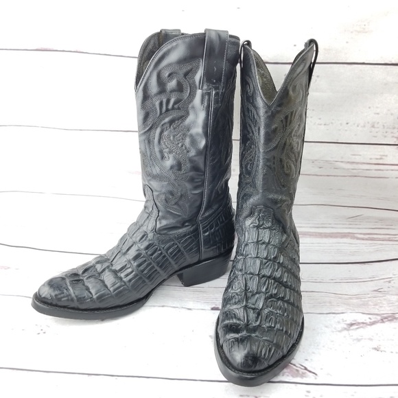 alligator tail cowboy boots
